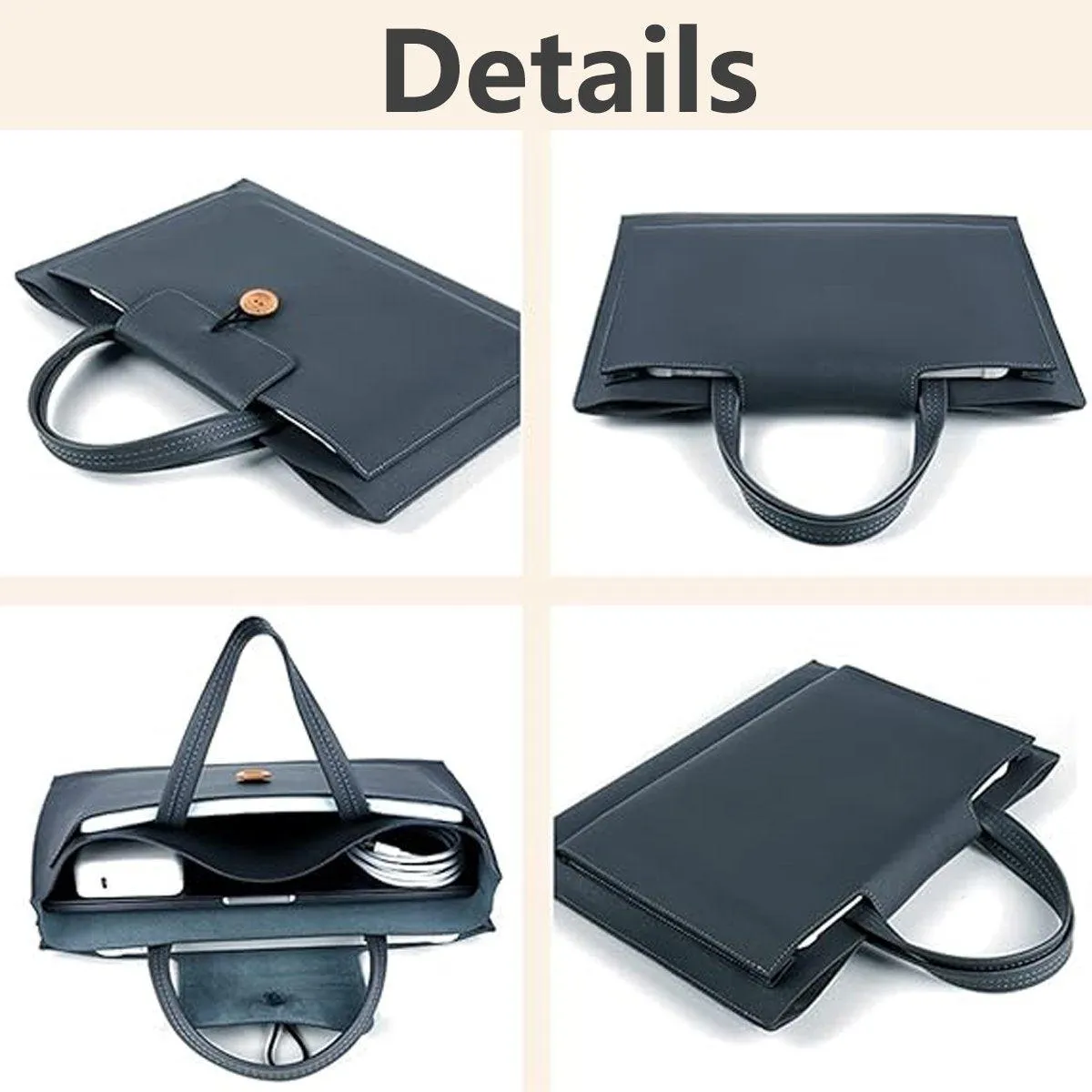 Laptop Bag Computer Case Protective Sleeve for Business Travel Work and Storage