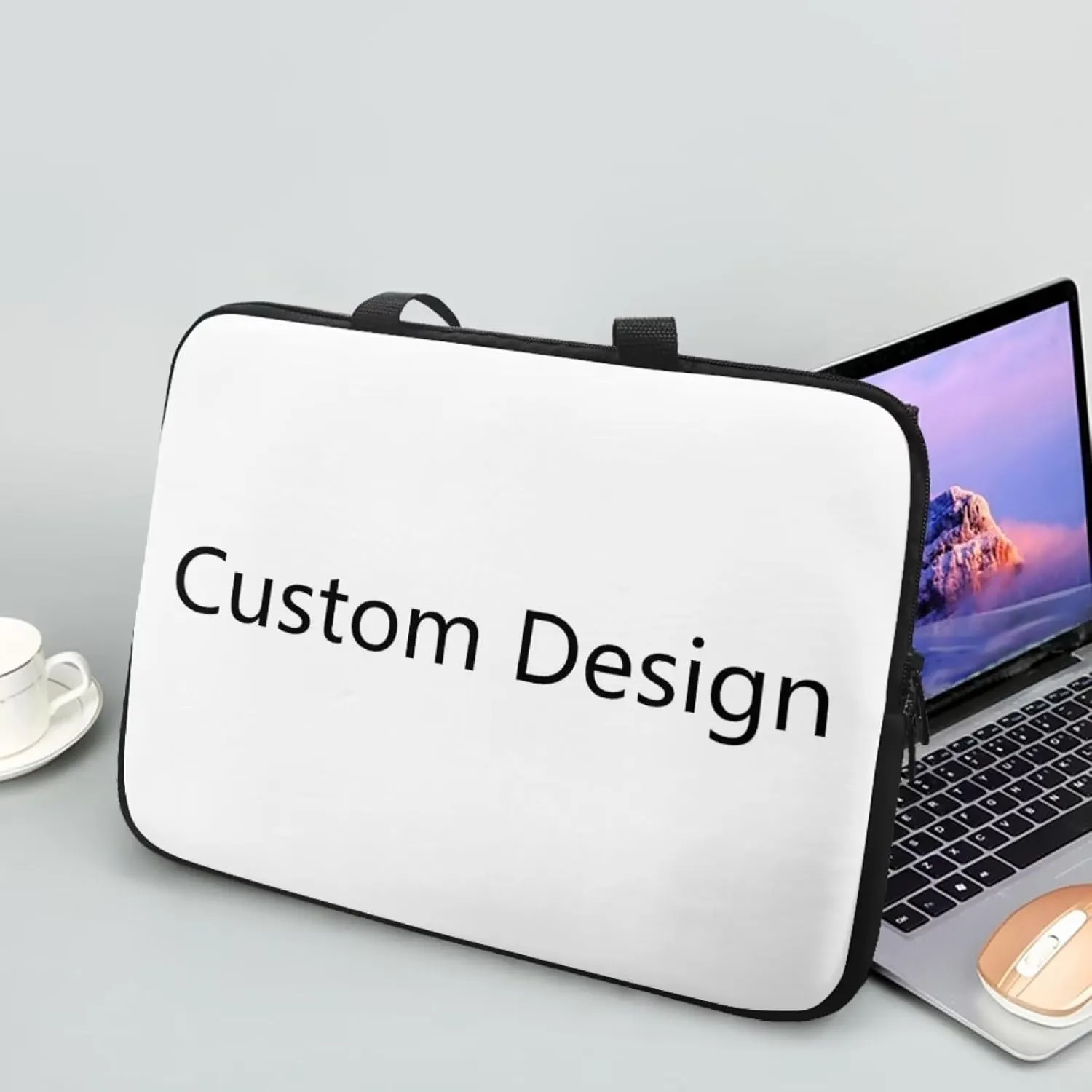 Laptop Bag for Men Women Tote Work Professional Computer Briefcase Waterproof Handbag Large