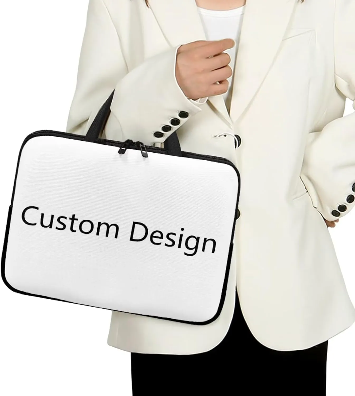 Laptop Bag for Men Women Tote Work Professional Computer Briefcase Waterproof Handbag Large