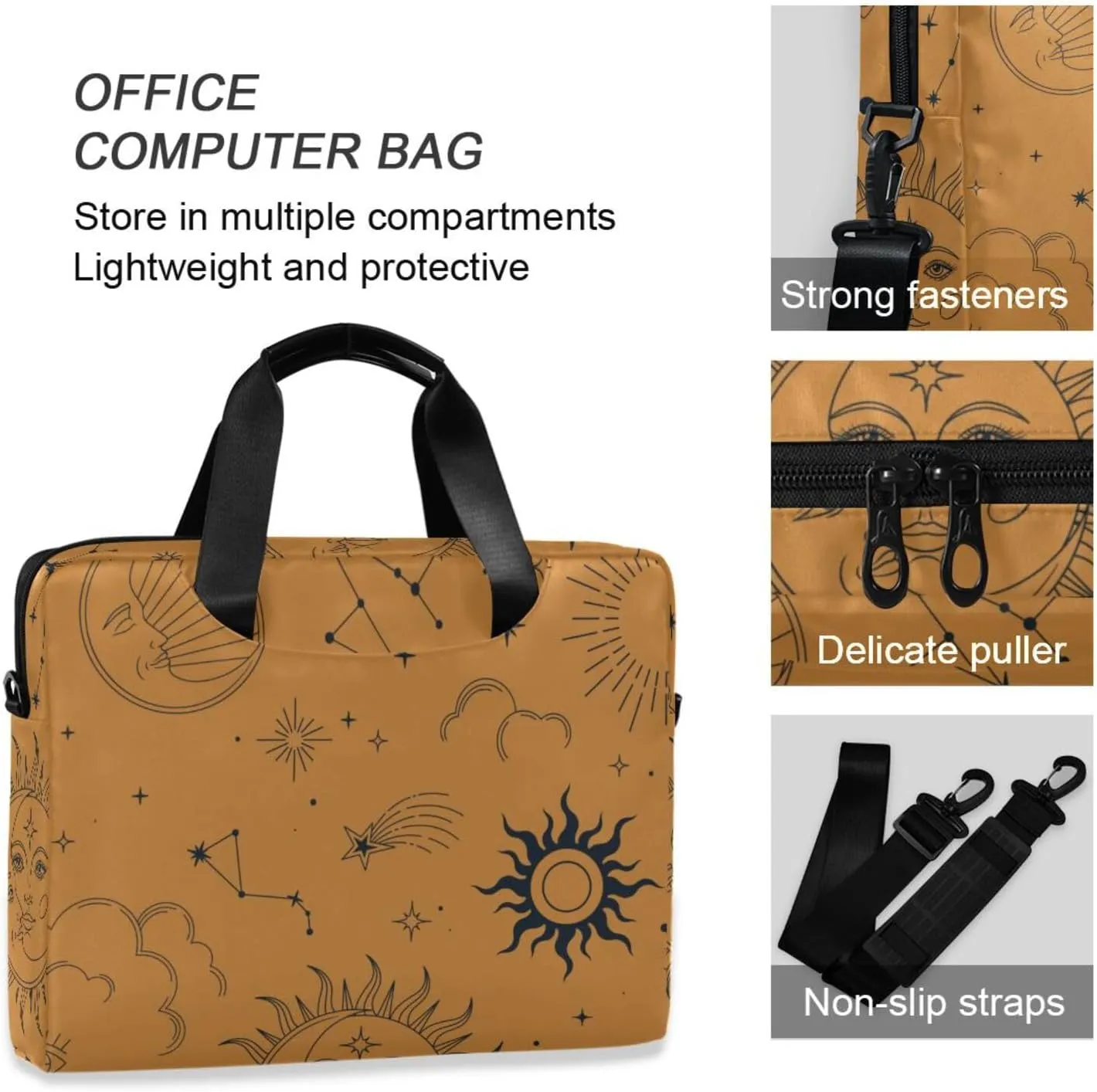Laptop Bag for Women 15.6 Inch Laptop Tote Work Bag Professional Computer Briefcase Business Office Bag Handbag Multicolor 1