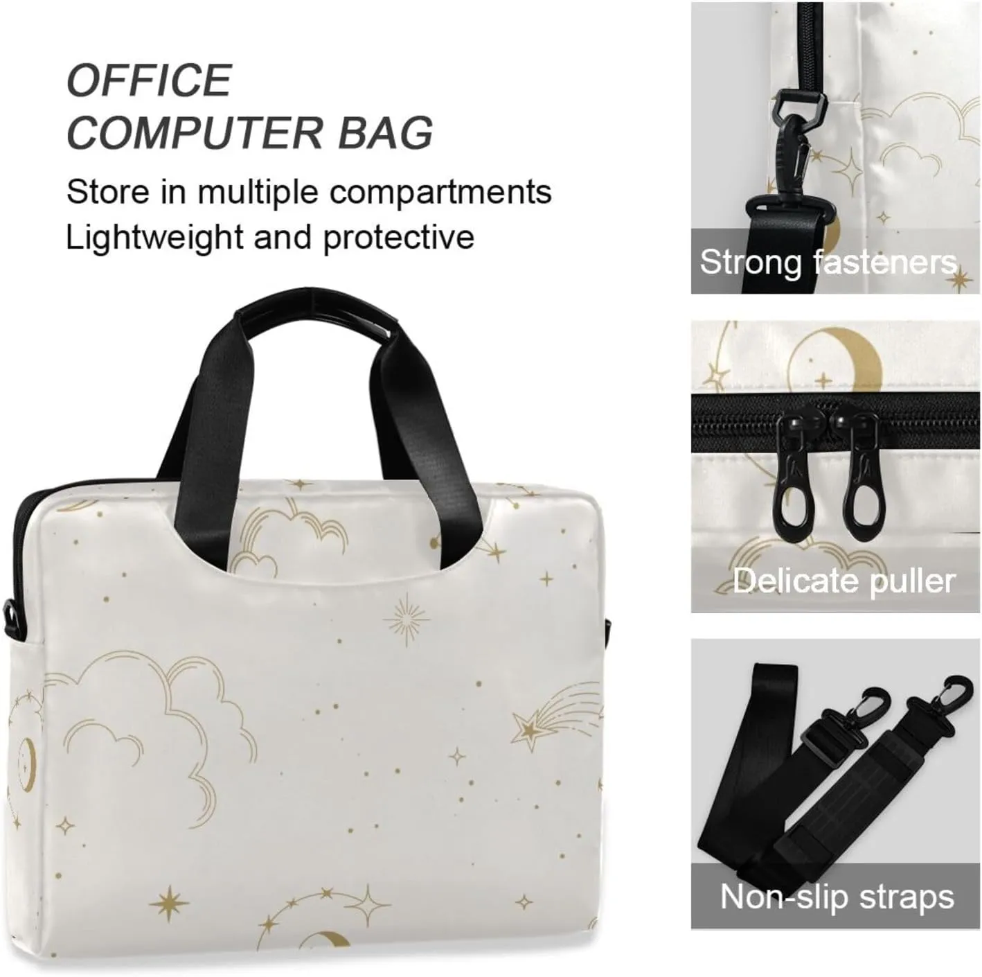 Laptop Bag for Women 15.6 Inch Laptop Tote Work Bag Professional Computer Briefcase Business Office Bag Handbag Multicolor 1