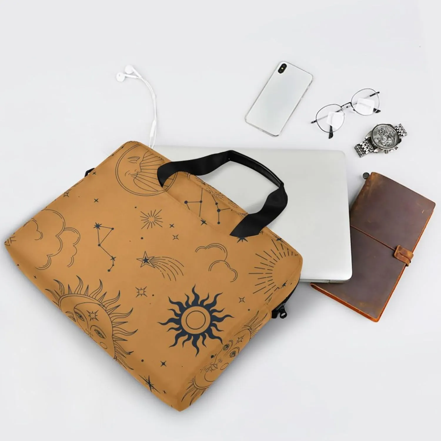 Laptop Bag for Women 15.6 Inch Laptop Tote Work Bag Professional Computer Briefcase Business Office Bag Handbag Multicolor 1