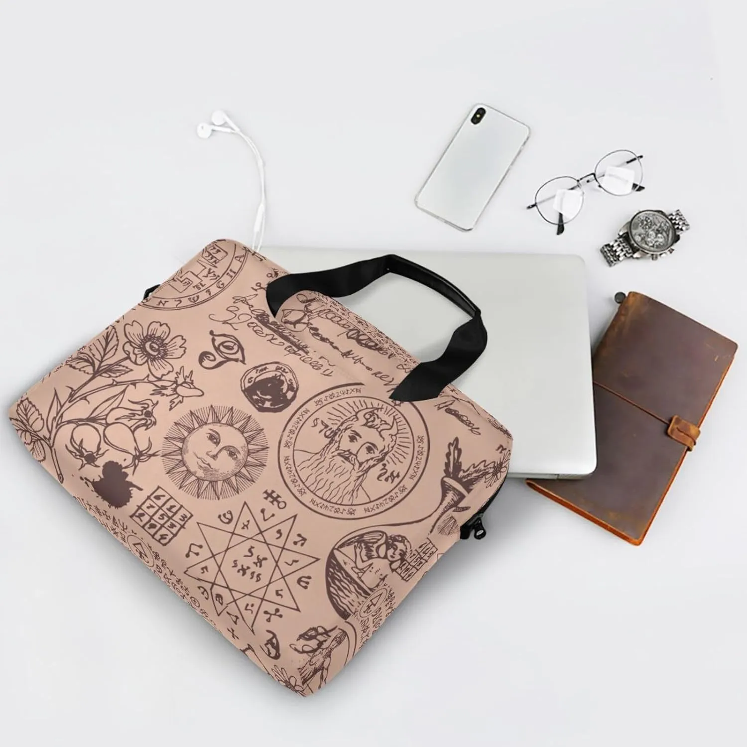 Laptop Bag for Women 15.6 Inch Laptop Tote Work Bag Professional Computer Briefcase Business Office Bag Handbag Multicolor 1