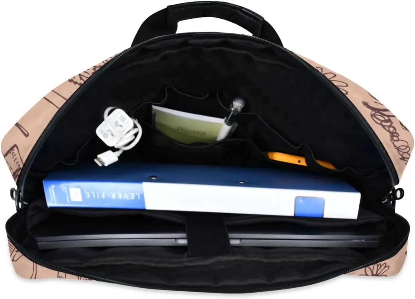 Laptop Bag for Women 15.6 Inch Laptop Tote Work Bag Professional Computer Briefcase Business Office Bag Handbag Multicolor 1
