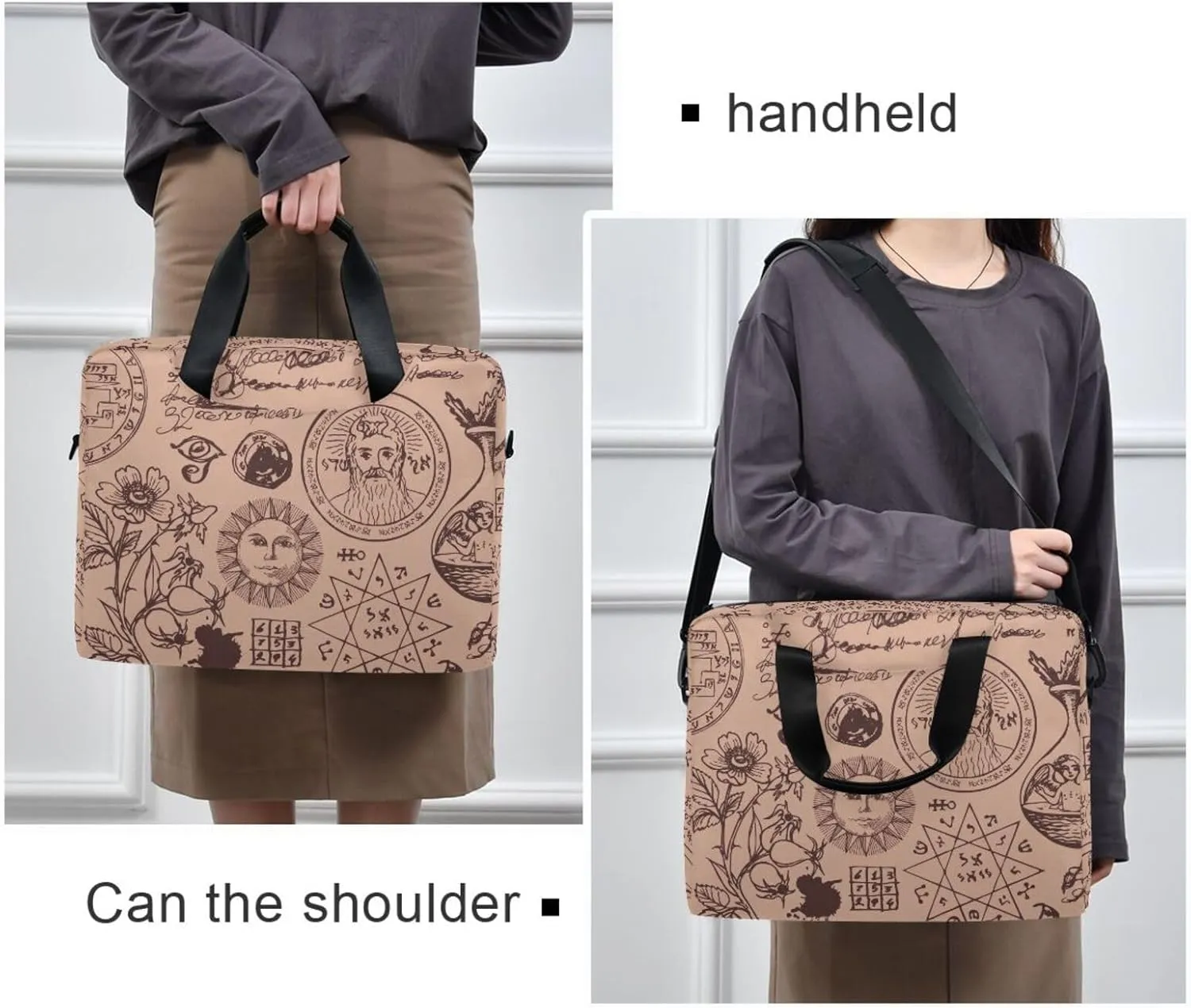 Laptop Bag for Women 15.6 Inch Laptop Tote Work Bag Professional Computer Briefcase Business Office Bag Handbag Multicolor 1