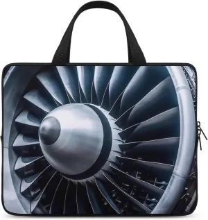Laptop Bag for Women Computer Tote Bag Jet Engine Business Bag Briefcase Lightweight Handbag