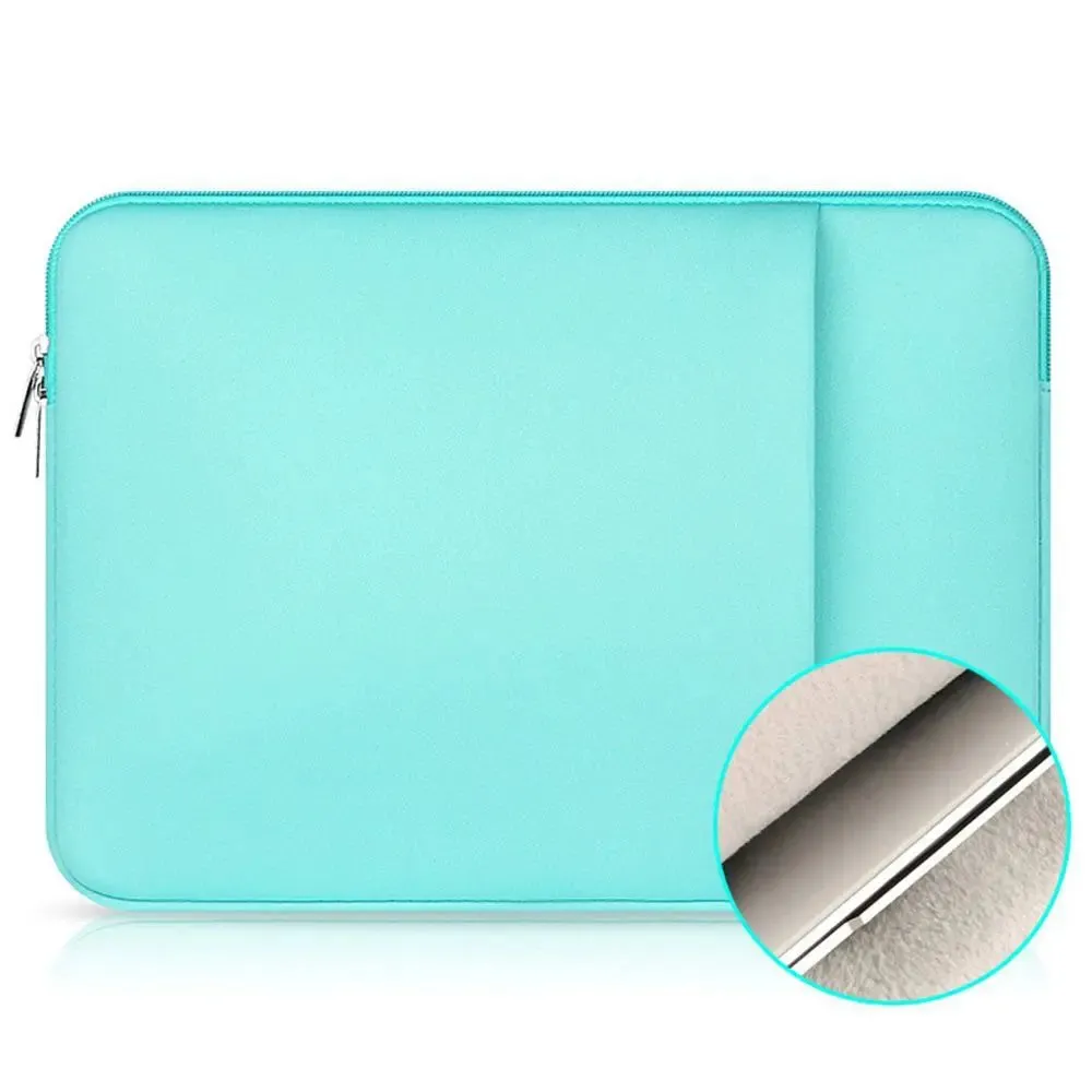 Laptop Bag Sleeve Case Soft Notebook Pouch In Multiple Colors and Sizes