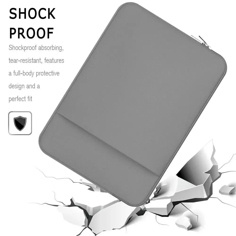 Laptop Bag Sleeve Case Soft Notebook Pouch In Multiple Colors and Sizes