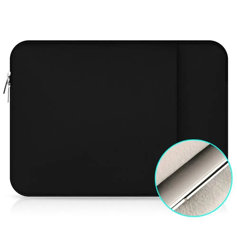 Laptop Bag Sleeve Case Soft Notebook Pouch In Multiple Colors and Sizes