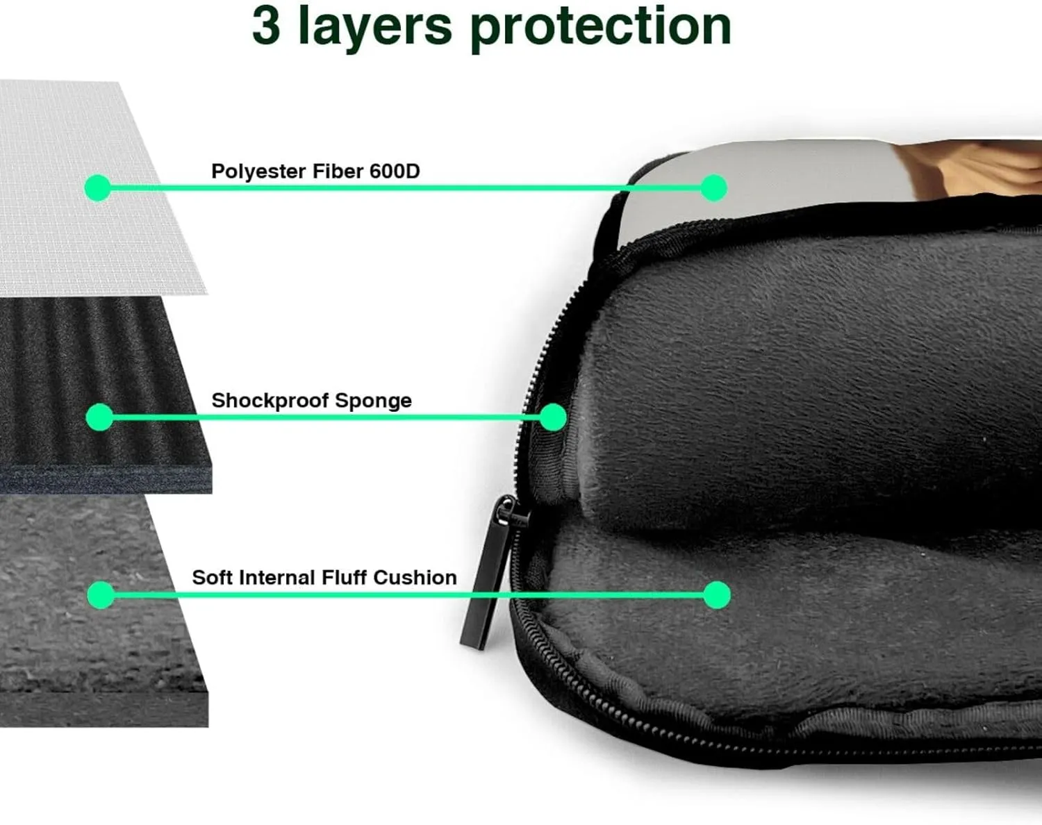 Laptop Bag, The Silent Monkey Printed Computer Bag With Shoulder Straps&Handle,Shoulder Messenger Bag For Laptop