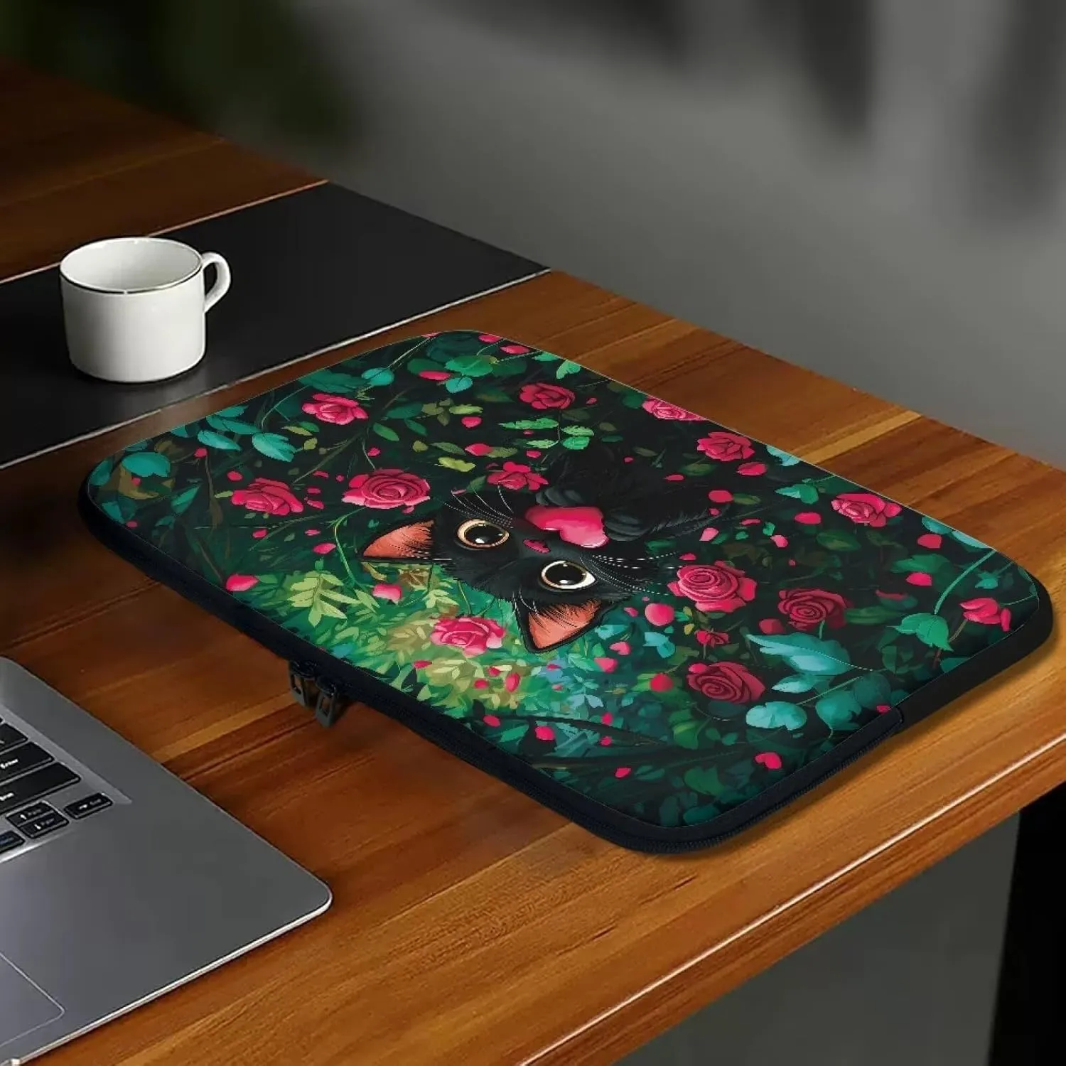 Laptop Bag Waterproof Computer Bag 15-17inch Large Capacity Clutch Teavel Protective Computer Carrying Cover
