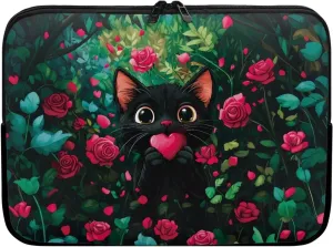 Laptop Bag Waterproof Computer Bag 15-17inch Large Capacity Clutch Teavel Protective Computer Carrying Cover