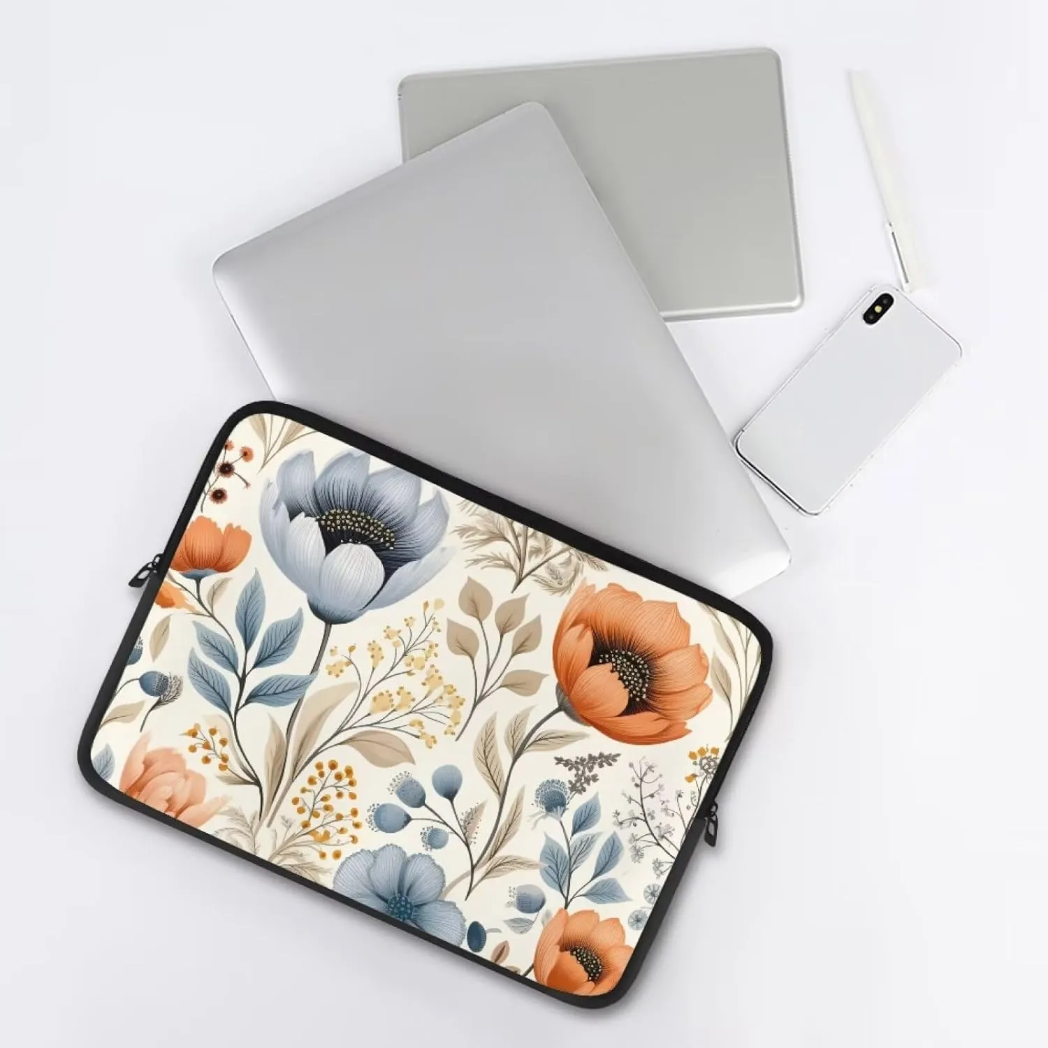 Laptop Bag Waterproof Computer Bag 15-17inch Large Capacity Clutch Teavel Protective Computer Carrying Cover