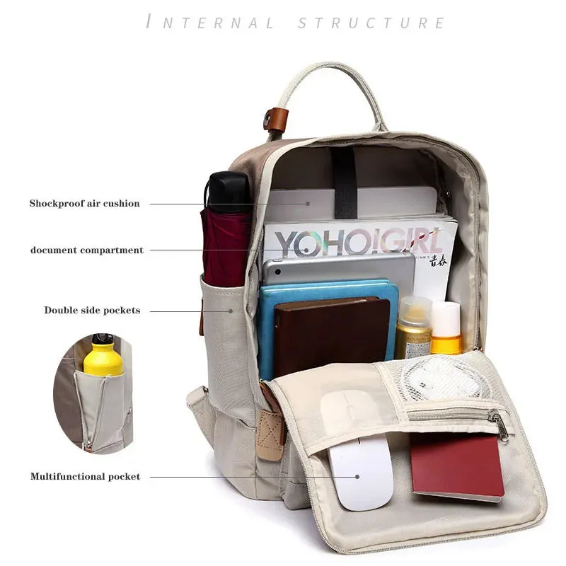 Laptop Canvas Backpack