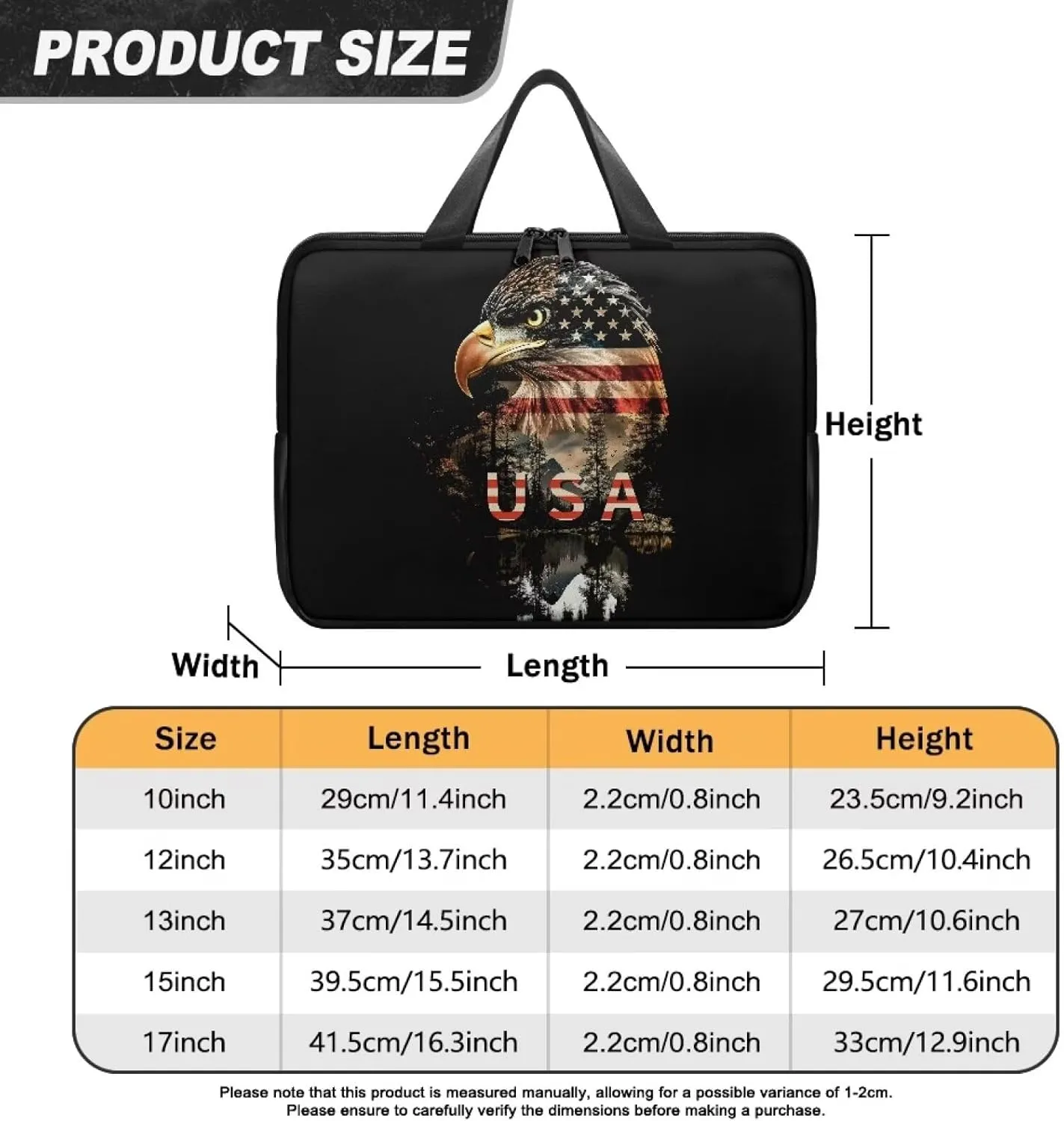 Laptop Carrying Case Large Capacity Travel Laptop Bag Waterproof Briefcase Portable Computer Protective Sleeves