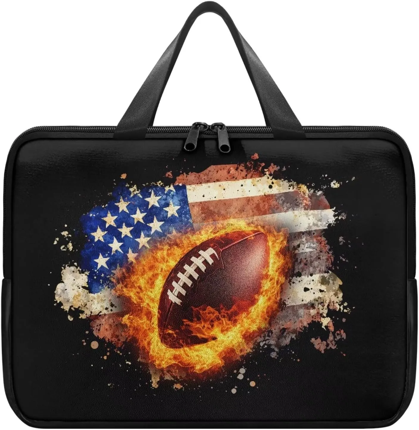 Laptop Carrying Case Large Capacity Travel Laptop Bag Waterproof Briefcase Portable Computer Protective Sleeves