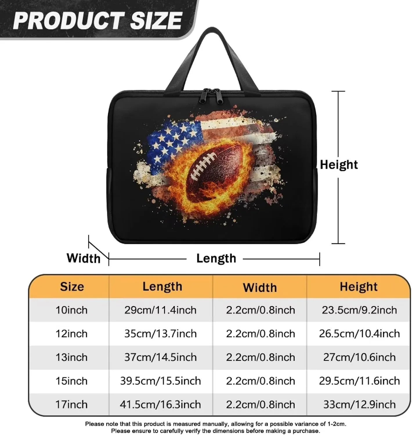 Laptop Carrying Case Large Capacity Travel Laptop Bag Waterproof Briefcase Portable Computer Protective Sleeves