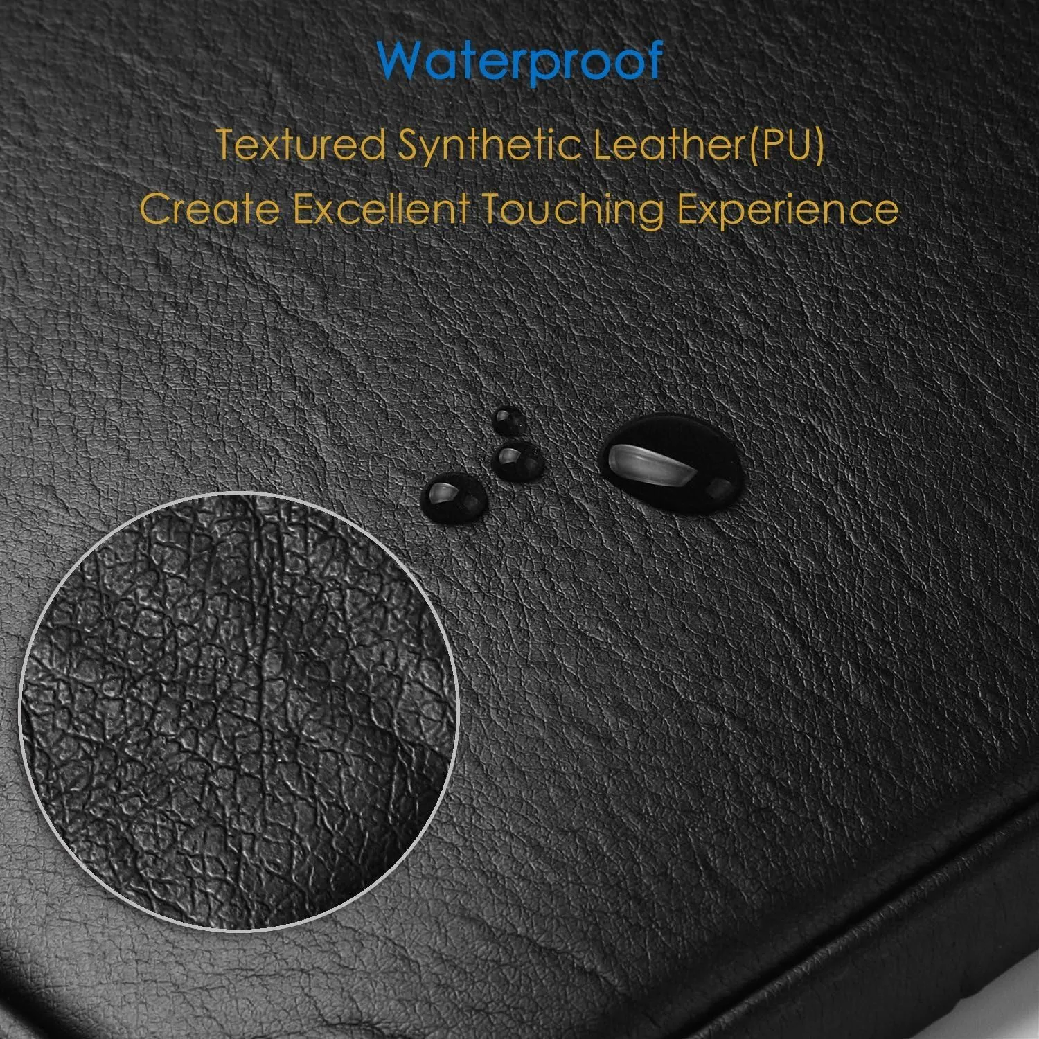 Laptop Case for New 15" MacBook Pro 15 Inch Sleeve Padded Carrying Bag 2020 2019 2016 Cover Compatible with 15.4 Apple Mac A1990 A1707 15.6" ASUS VivoBook 15 in Protective Pouch PU Leather Black