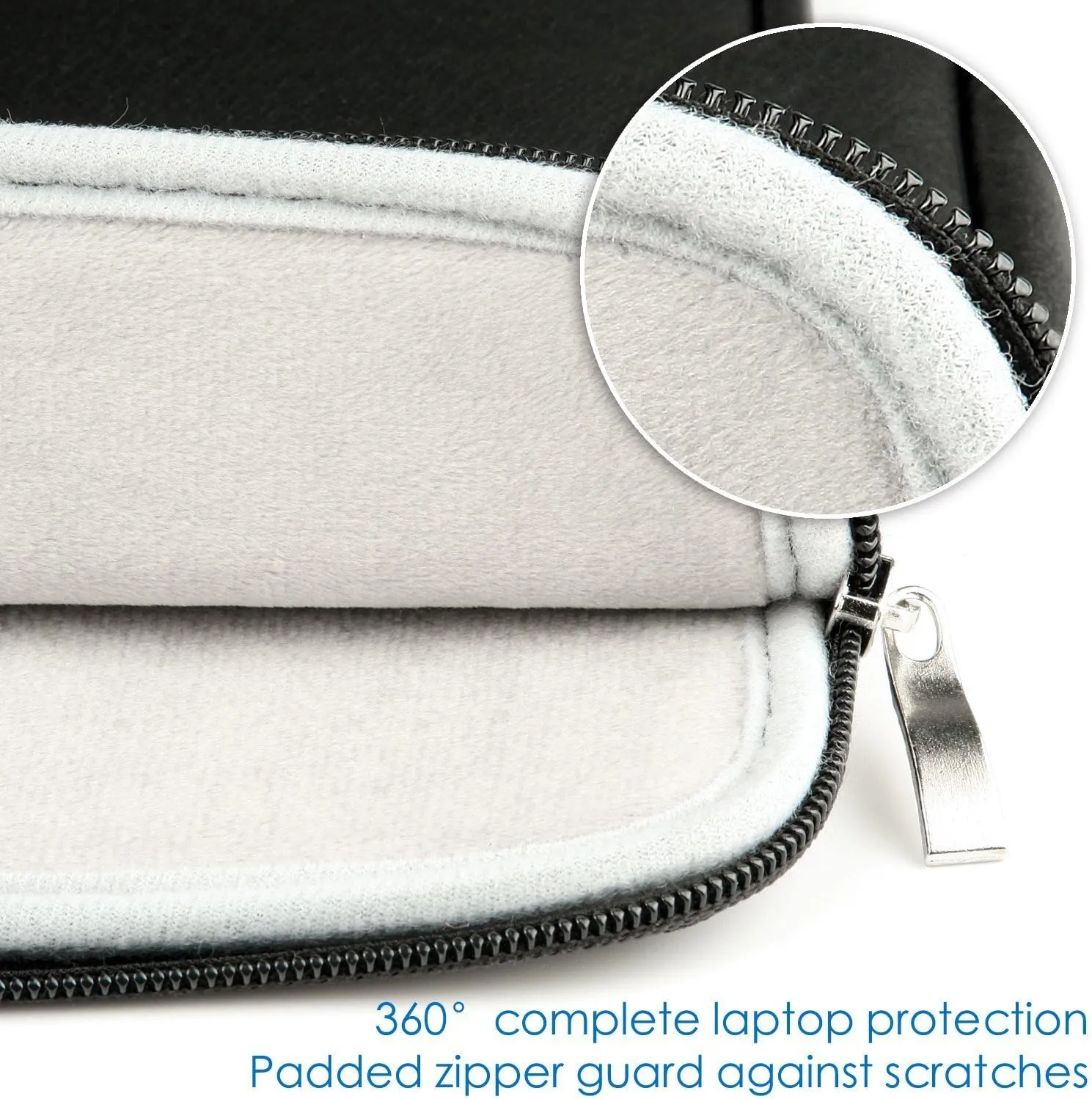 Laptop Case for New 15" MacBook Pro 15 Inch Sleeve Padded Carrying Bag 2020 2019 2016 Cover Compatible with 15.4 Apple Mac A1990 A1707 15.6" ASUS VivoBook 15 in Protective Pouch PU Leather Black