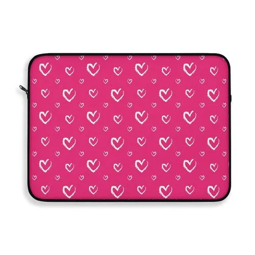 Laptop Sleeve: Alluring Hearts
