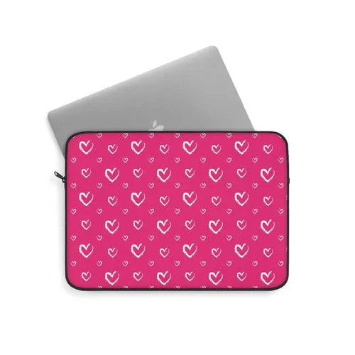 Laptop Sleeve: Alluring Hearts