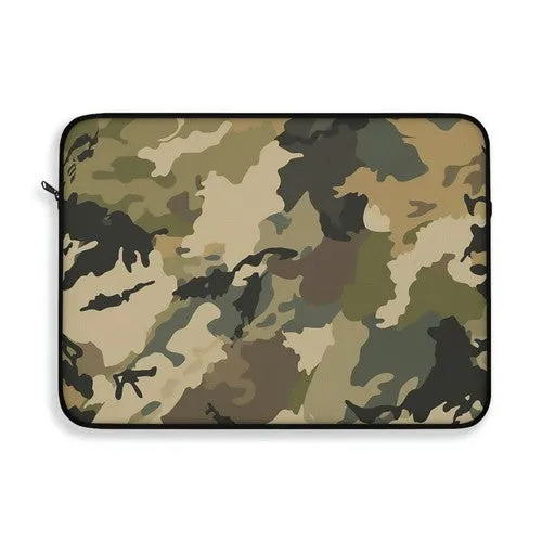 Laptop Sleeve: Army Camo I
