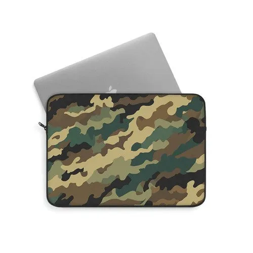 Laptop Sleeve: Army Camo II
