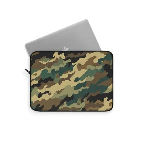 Laptop Sleeve: Army Camo II