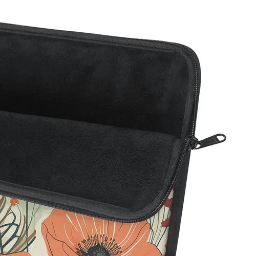 Laptop Sleeve: Colorful Poppies