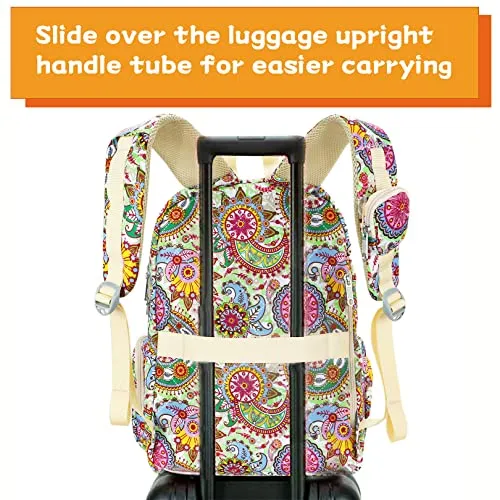 Large Colorful Women's Backpack for Travel, Leisure, School