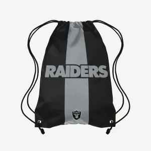 Las Vegas Raiders Team Stripe Wordmark Drawstring Backpack