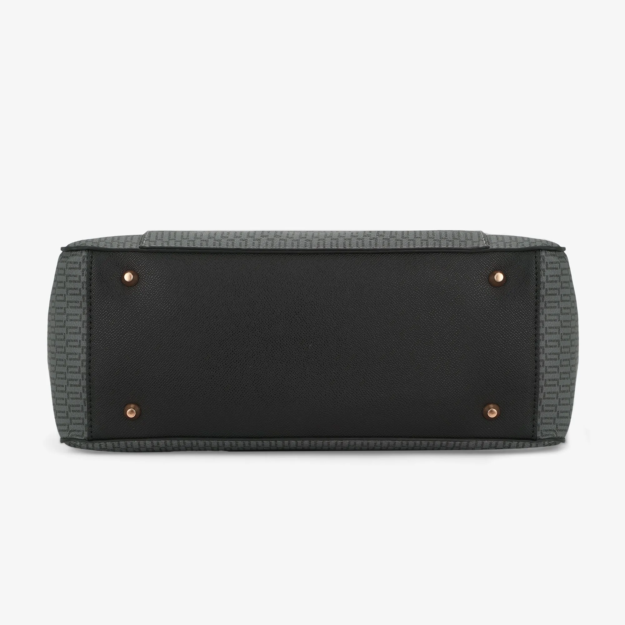 Lavie Luxe Mono Kelly Black Large Women's Tote