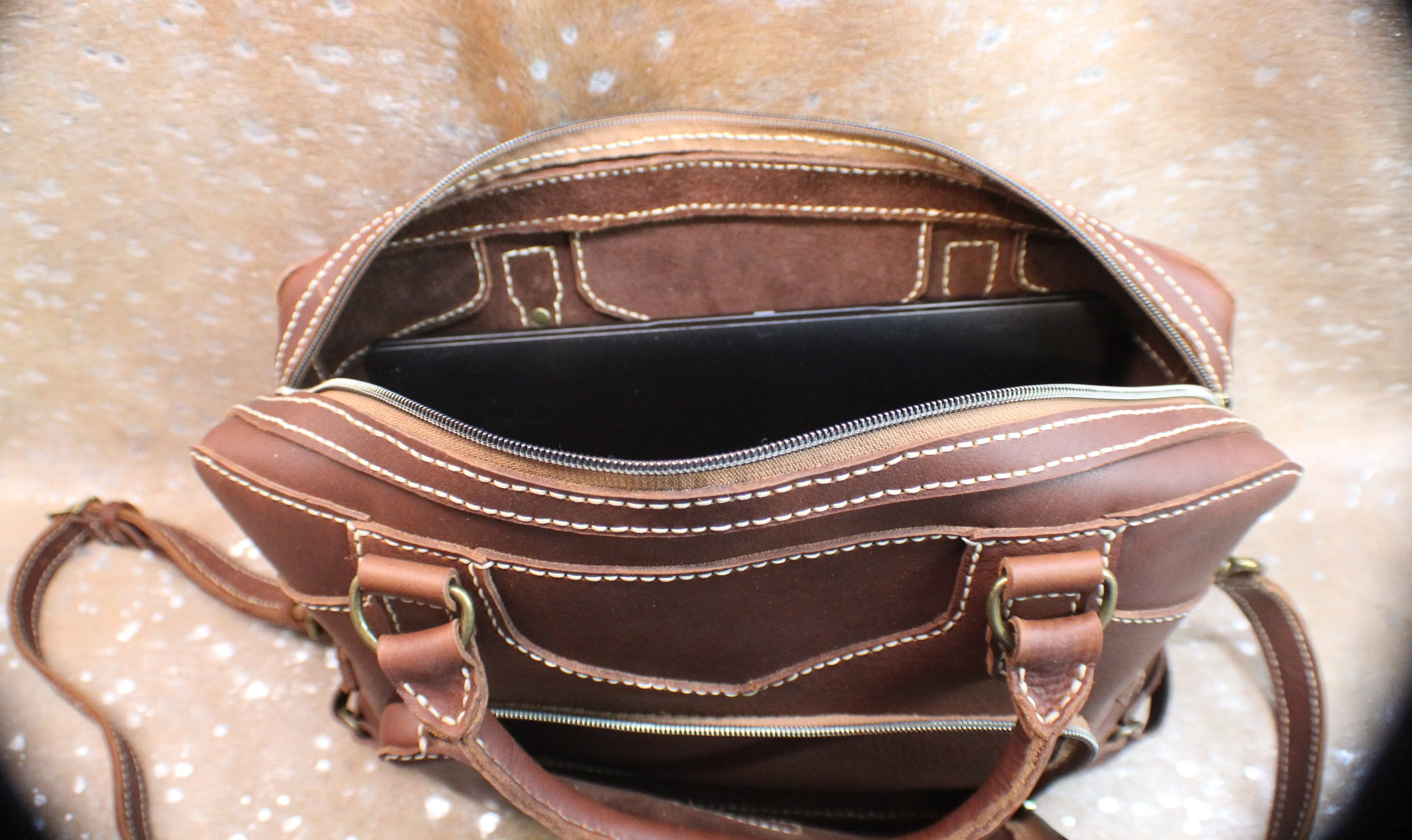 Leather Laptop Bag