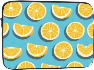 Lemon Wedges Picture Laptop Case - Shockproof Portable Laptop Sleeve Bag for Men and Women Business Travel, School, and Office Daily Use