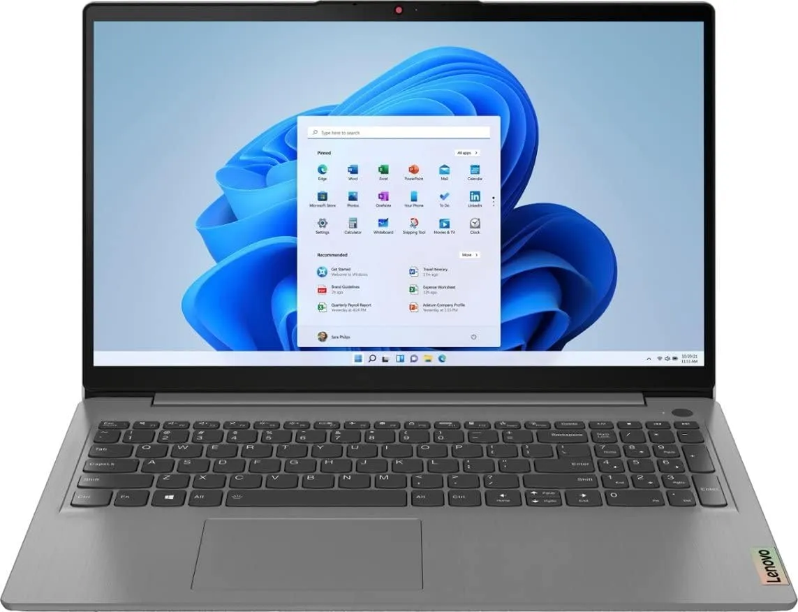 Lenovo IdeaPad 3 Laptop, 2-Core Intel Core i3-1115G4, 15.6" FHD IPS Touchscreen Display, Intel UHD Graphics, 8GB DDR4 256GB SSD, Wi-Fi 6, Win11 Home, 82H8