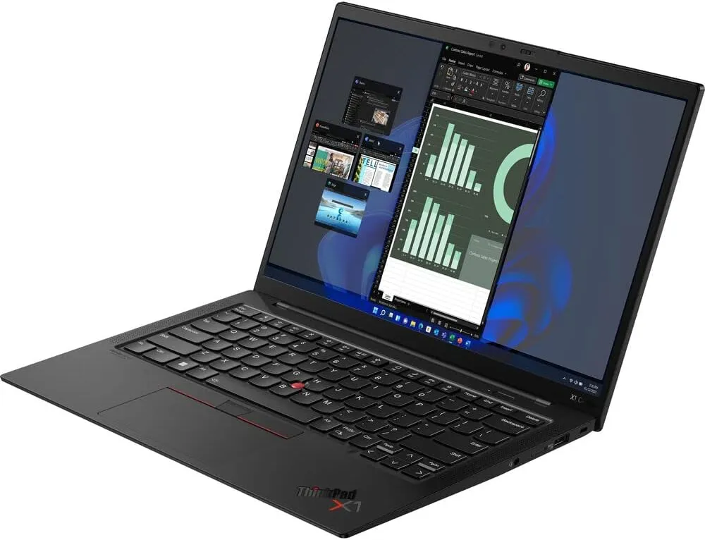 Lenovo ThinkPad X1 Carbon Gen 11 14" WUXGA IPS Touchscreen Laptop | Intel i7-1370P 14-Core | Iris Xe Graphics | Backlit Key | Fingerprint | TB 4 | WiFi 6E | 32GB LPDDR5 1TB SSD | Win11 Pro