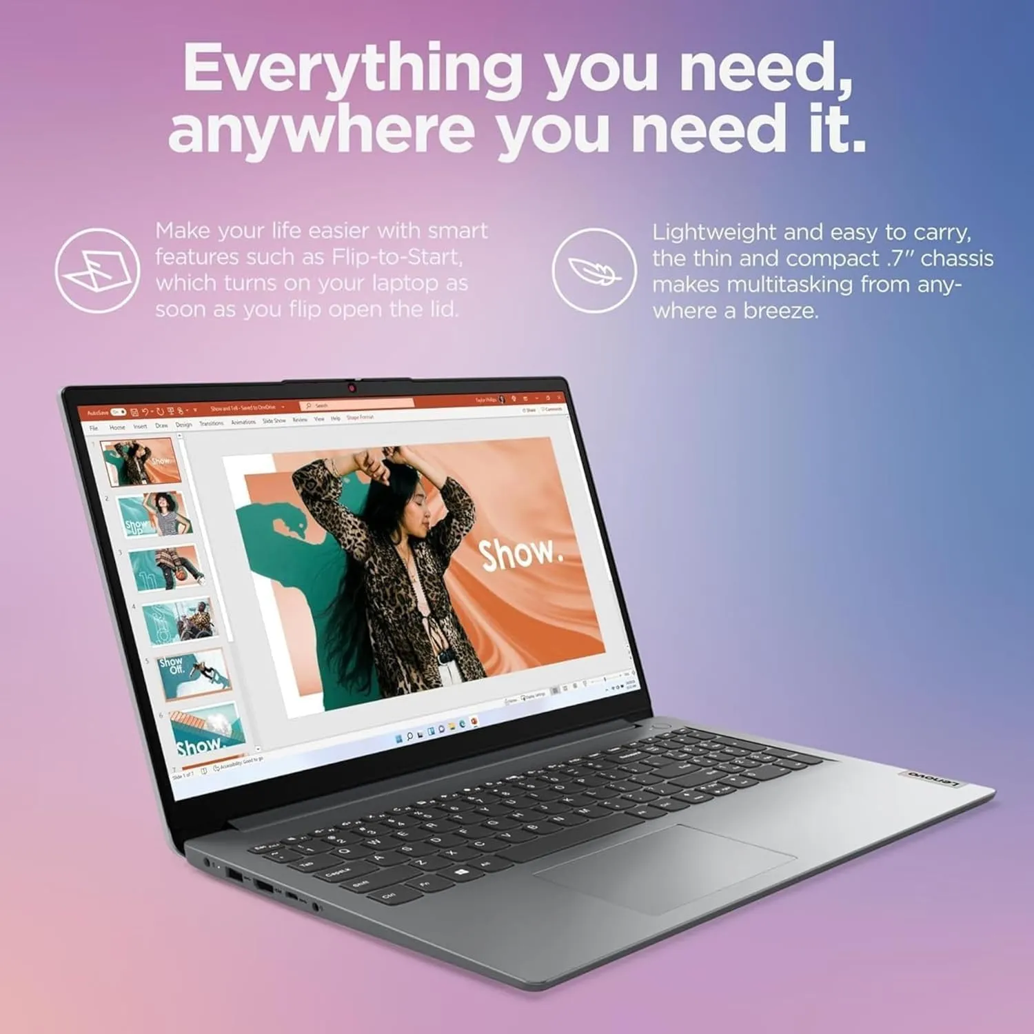 Lenovo Touchscreen IdeaPad with Lifetime Microsoft Office, 40GB RAM, 1TB Storage(512GB SSD and 512GB External), Intel 6-Core i3, SD Card Reader, HDMI, Webcam, Windows 11 Home, Mouse
