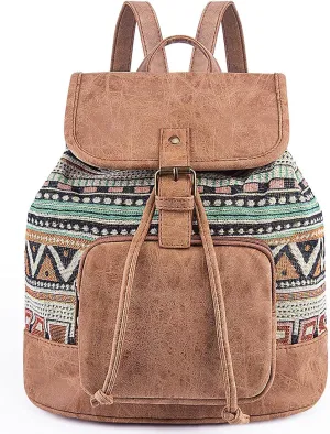 Lily queen Fashion Small Purse Backpack Lightweight for Women Colorful