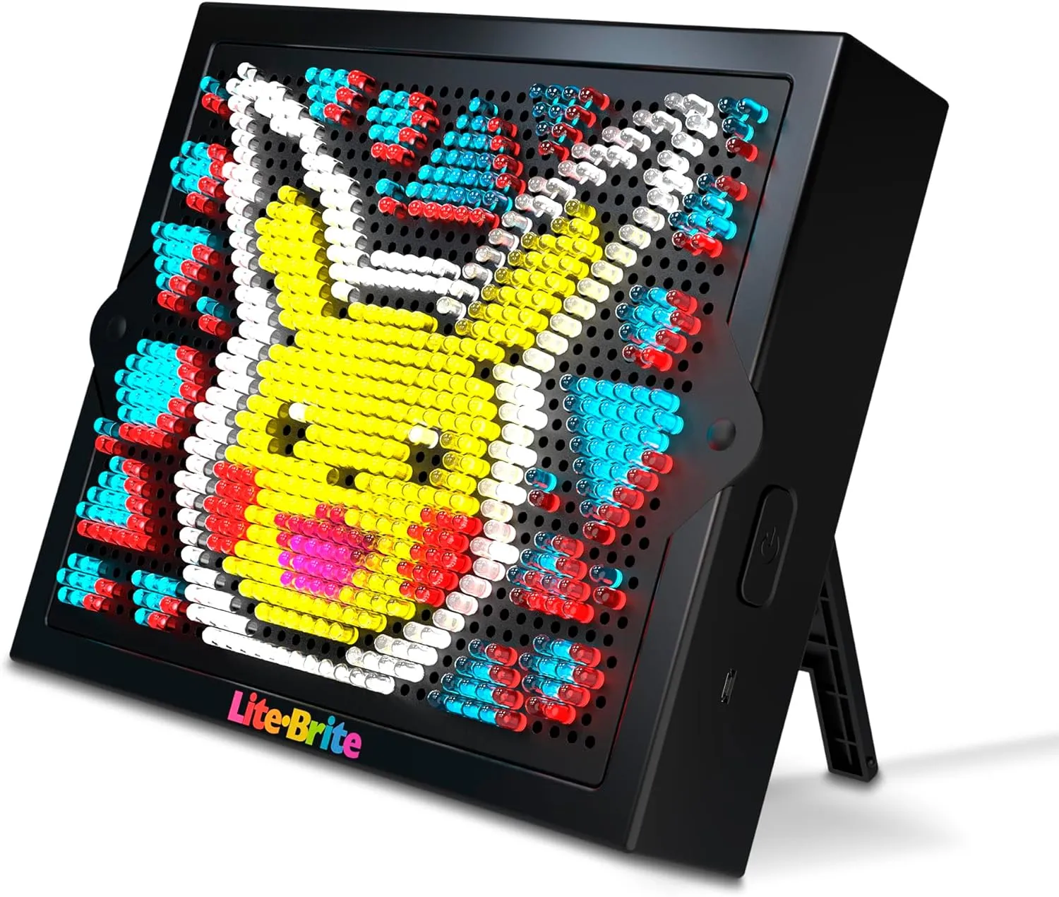 Lite Brite Super Bright HD, Pokemon Edition - Creative Retro Light-Up Screen – Educational Play for Children, Enhances Creativity, Gift for Boys and Girls Ages 6 