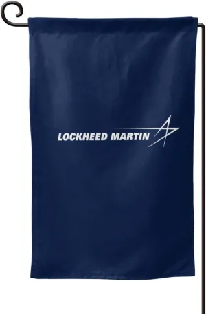 Lockheed Martin Garden Flag - Double Sided Banners For Outdoor Indoor Home Garden Yard Decorations