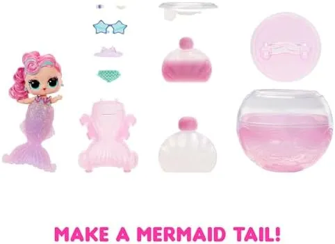 LOL Surprise Tots Just Add Water 3-Pack with 3 Make-Your-Own Fantasy Dolls and 25  Surprises to UNbox Including Mermaid, Fairy, and Unicorn Dolls and Magical Crafts – Great Gift for Kids Ages 4 