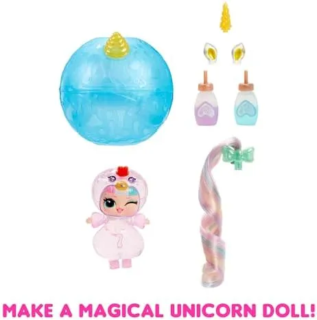 LOL Surprise Tots Just Add Water 3-Pack with 3 Make-Your-Own Fantasy Dolls and 25  Surprises to UNbox Including Mermaid, Fairy, and Unicorn Dolls and Magical Crafts – Great Gift for Kids Ages 4 
