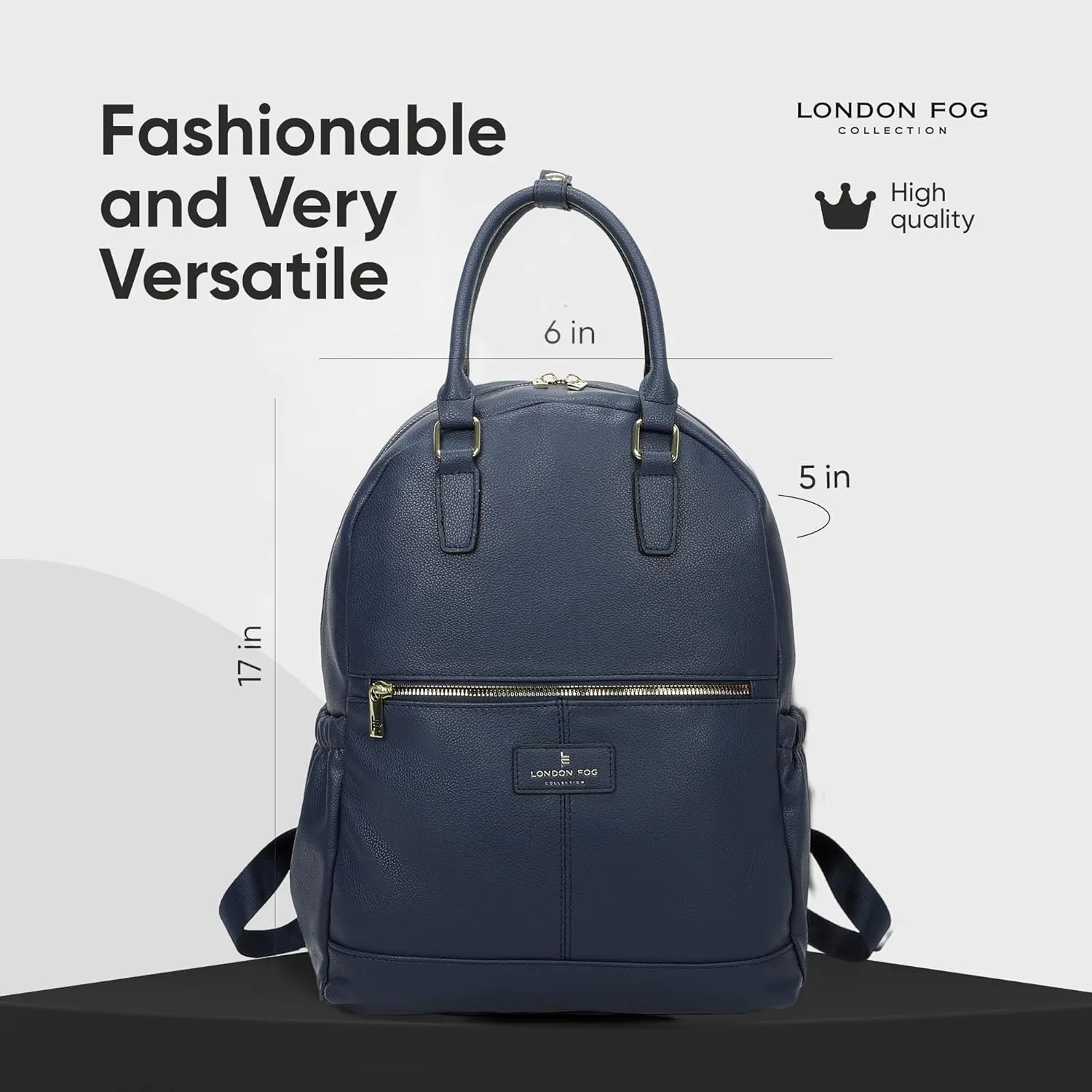 LONDON FOG - Backpack | Travel Backpack for Women | Purse | Laptop Backpack | Crossbody Bag and Wallet Set | Set of 3