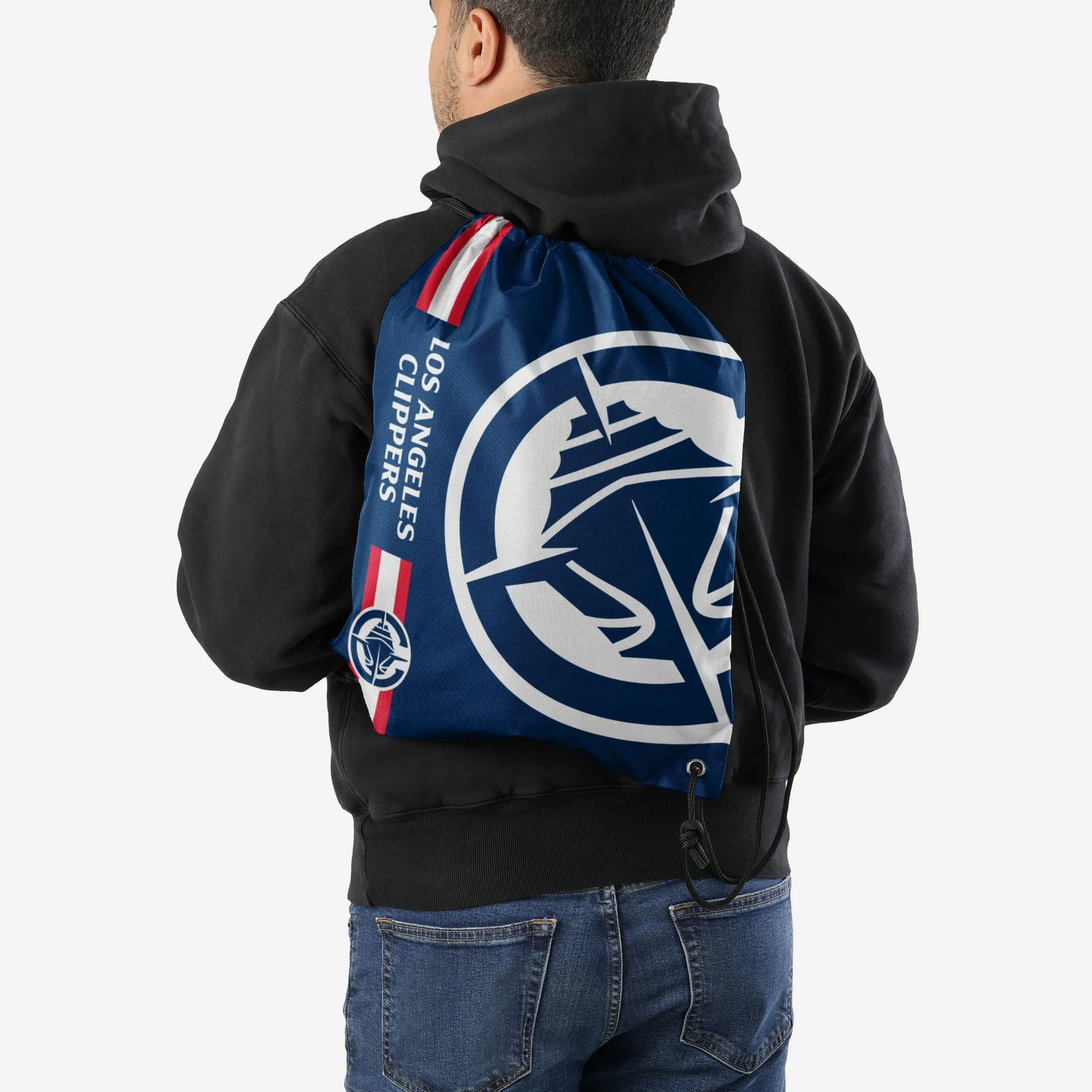 Los Angeles Clippers Big Logo Drawstring Backpack