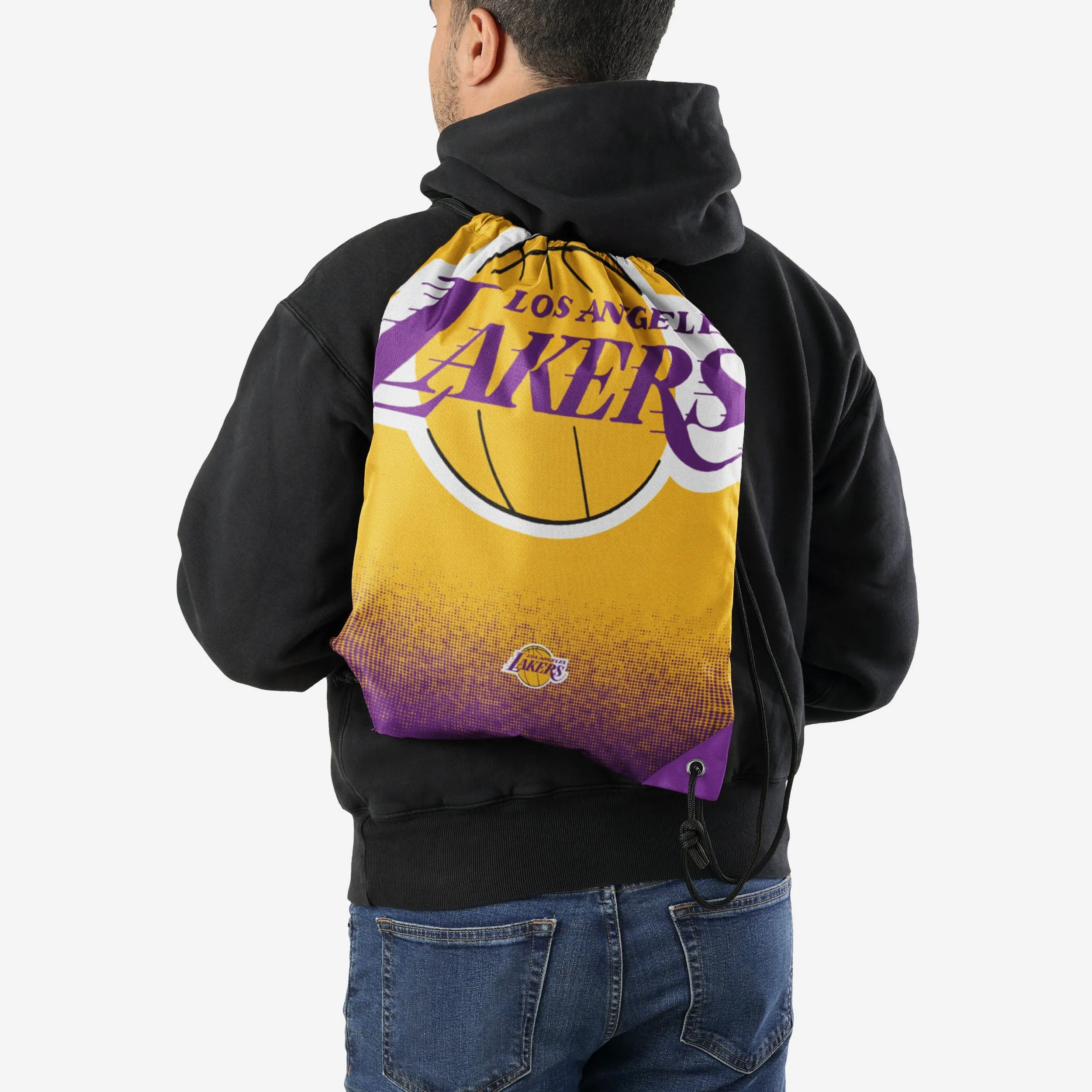 Los Angeles Lakers Gradient Drawstring Backpack