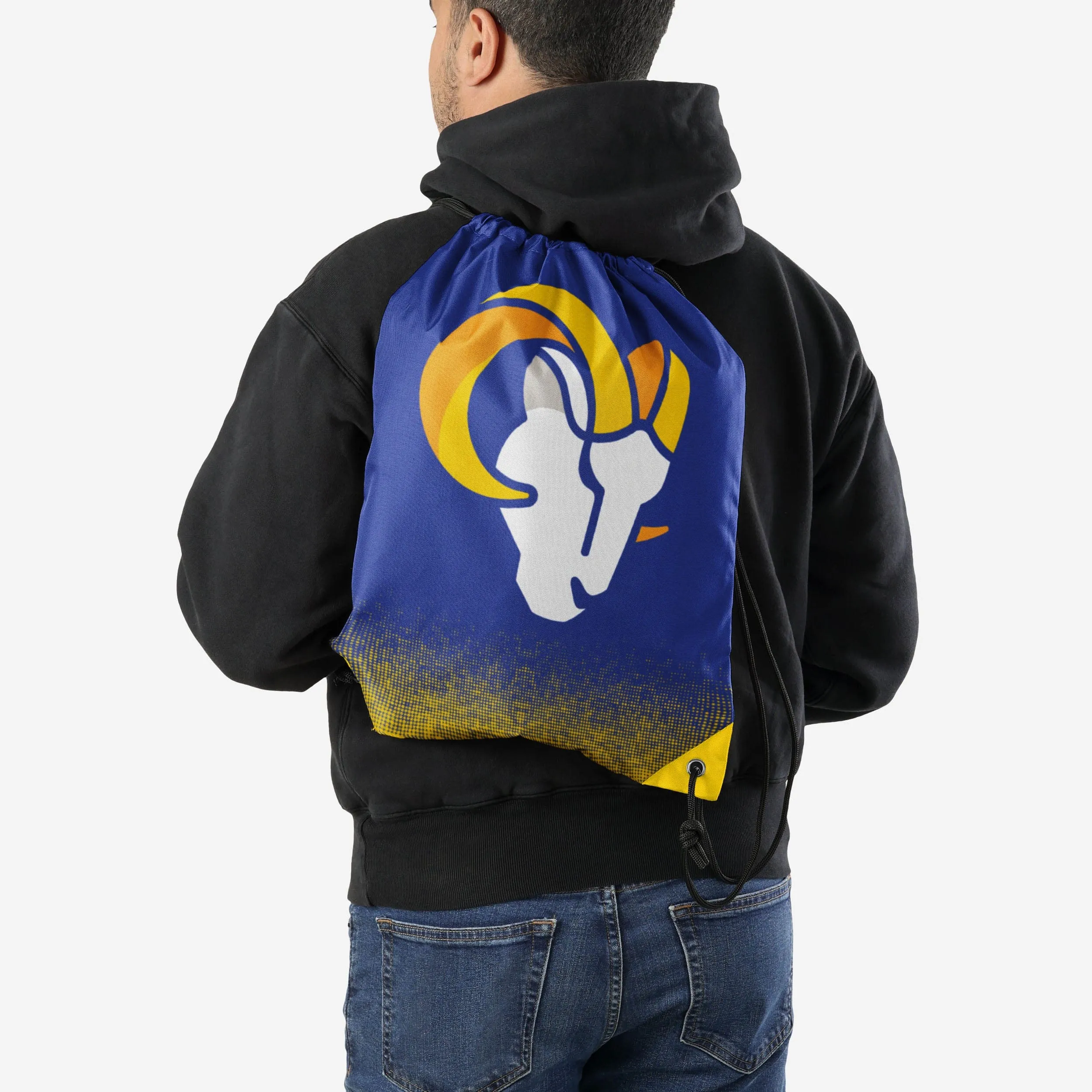 Los Angeles Rams Gradient Drawstring Backpack