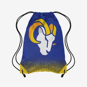 Los Angeles Rams Gradient Drawstring Backpack