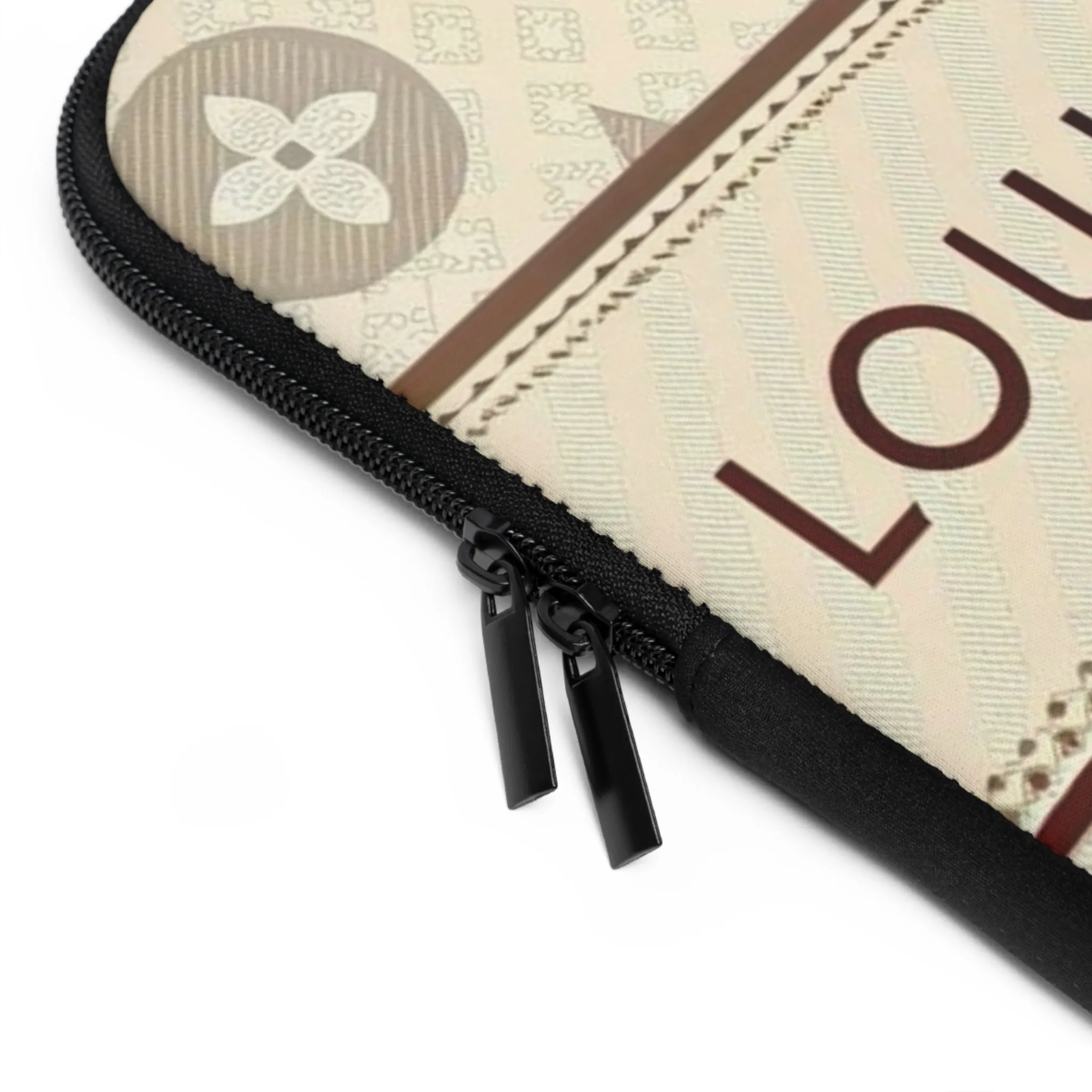 Louis Vuitton Inspired Laptop Sleeve - Stylish and Protective Case for Laptops