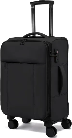 LOVEVOOK Carry On Luggage 22x14x9 Airline Approved,20 Inch Carry-on Suitcases with Wheels,Lightweight Spinner Carry on Suitcase with TSA Lock,Soft Water-Resistant Large Capacity Luggage for Travel