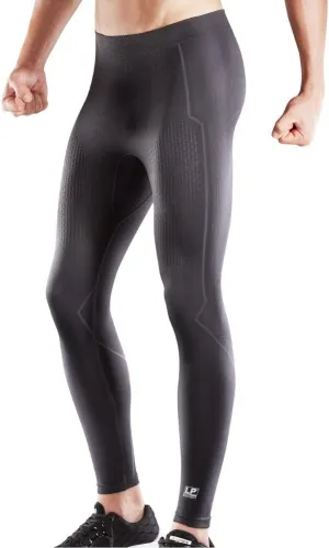 LP SUPPORT Men's AIR Compression Long Tights Fitness Compression Wear - Cool and Dry Sculpting Shapewear Fit Tights
